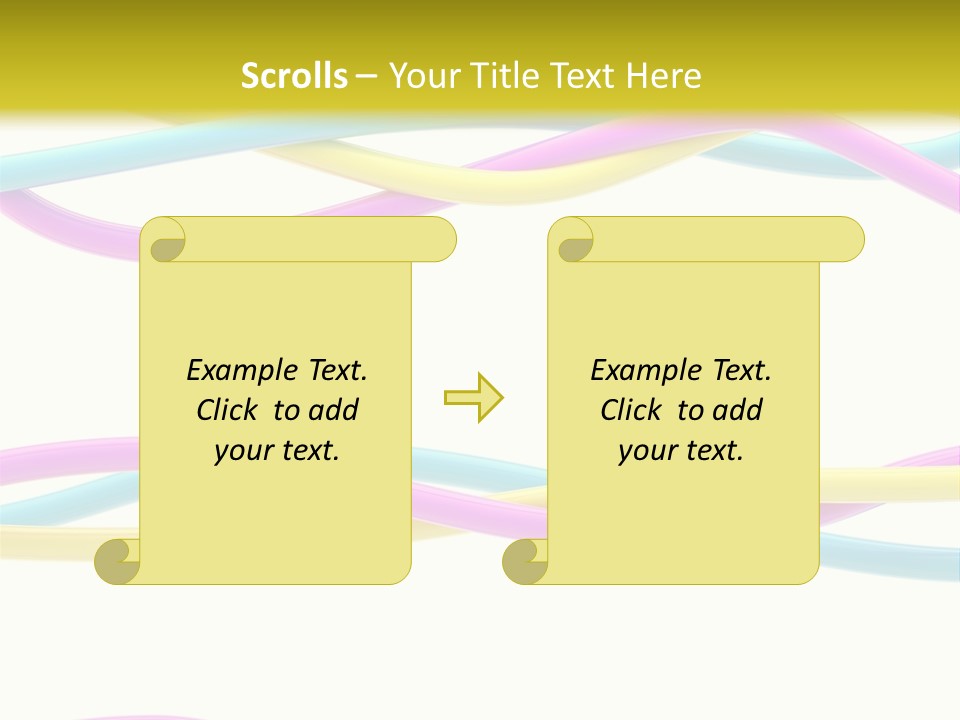 New Paint Stripes PowerPoint Template