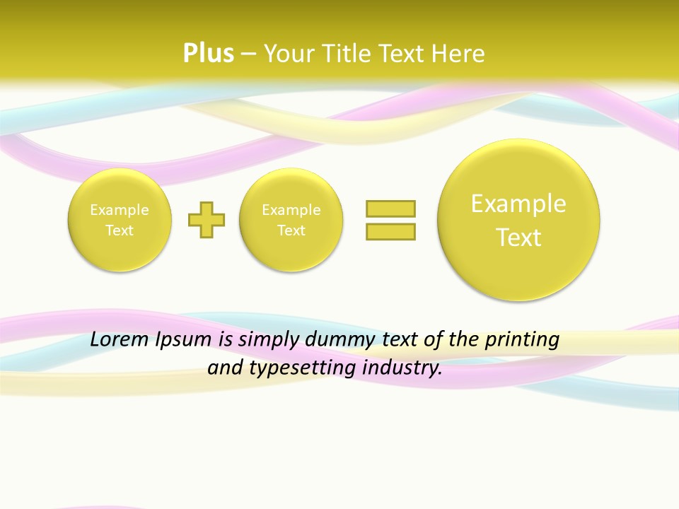 New Paint Stripes PowerPoint Template