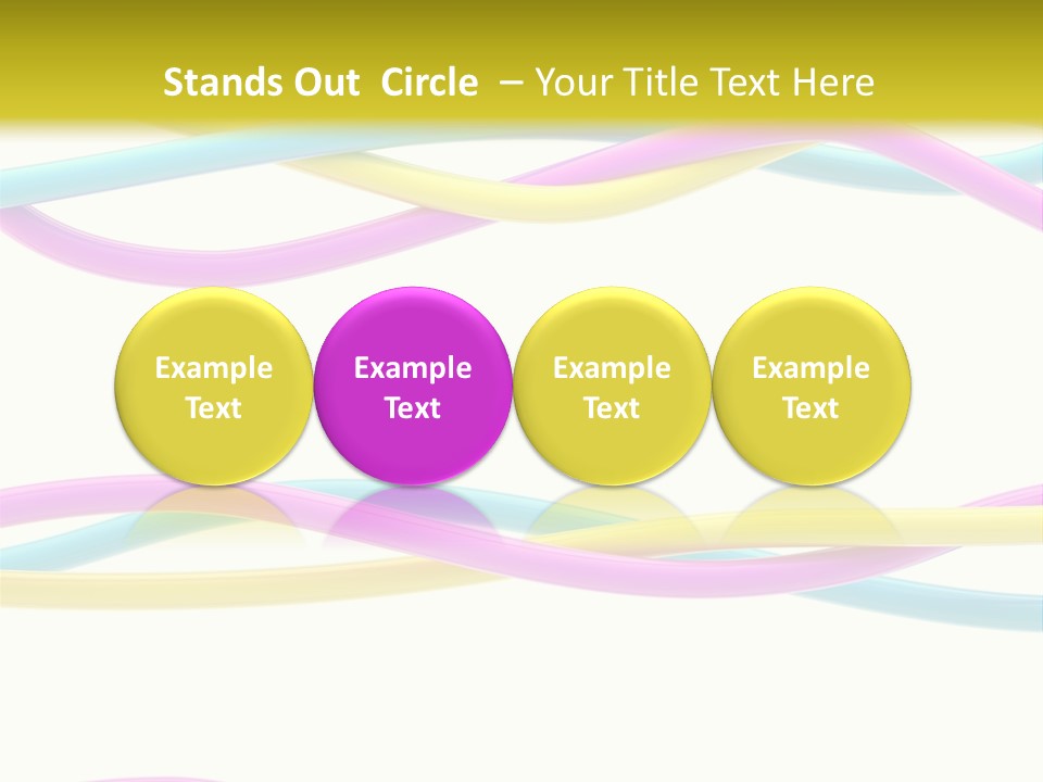 New Paint Stripes PowerPoint Template