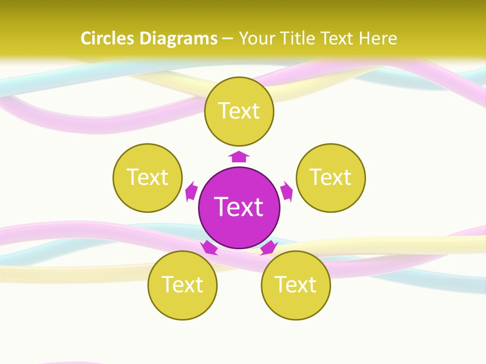 New Paint Stripes PowerPoint Template