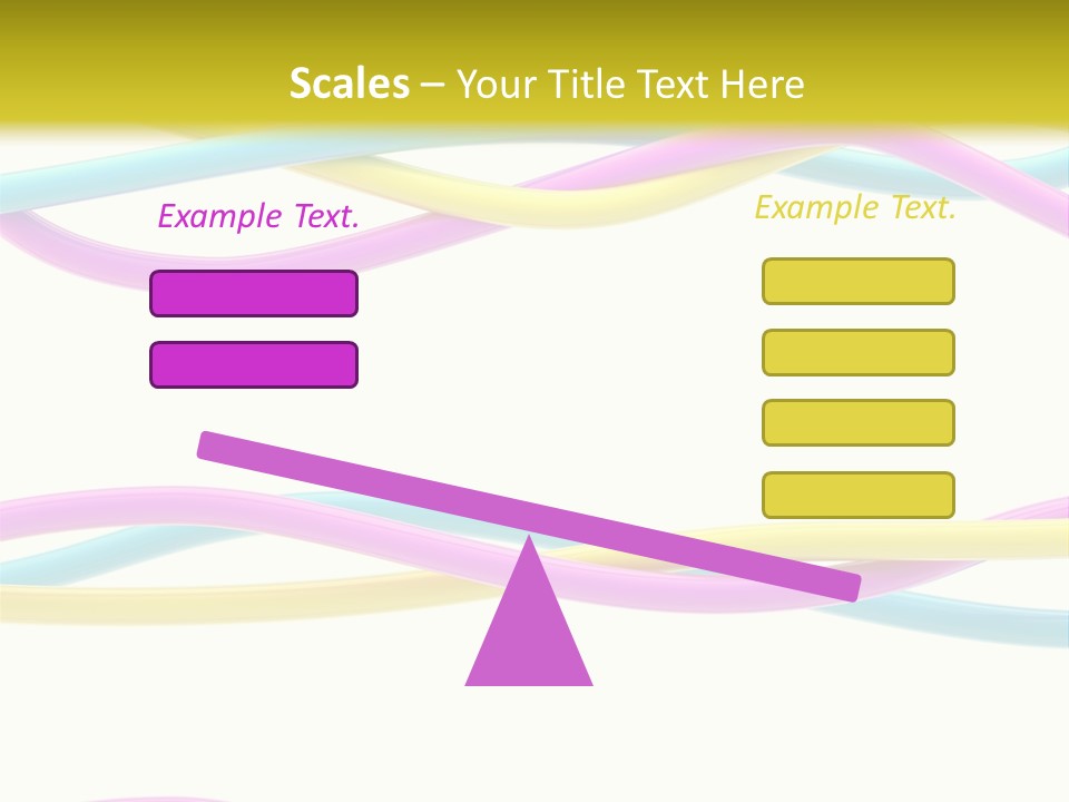New Paint Stripes PowerPoint Template