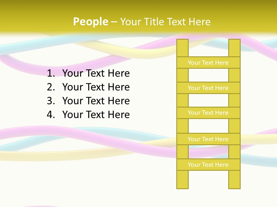 New Paint Stripes PowerPoint Template