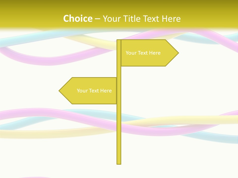 New Paint Stripes PowerPoint Template