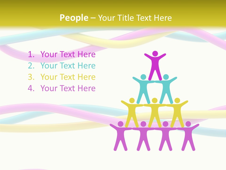 New Paint Stripes PowerPoint Template