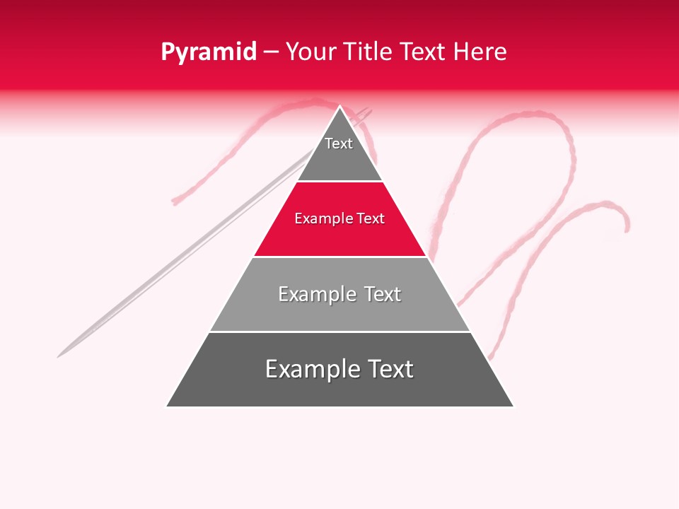 Sew Grunge Purple PowerPoint Template