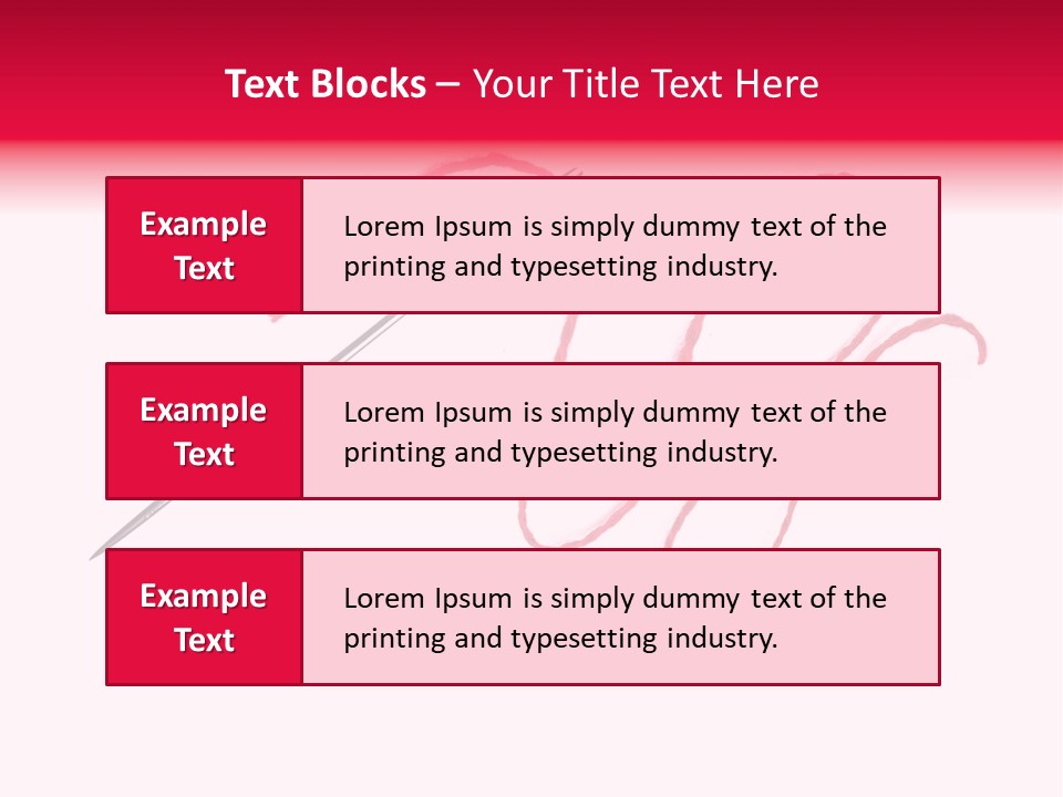 Sew Grunge Purple PowerPoint Template