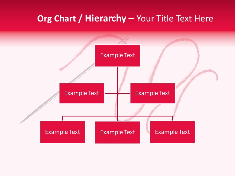 Sew Grunge Purple PowerPoint Template