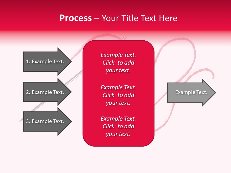 Sew Grunge Purple PowerPoint Template
