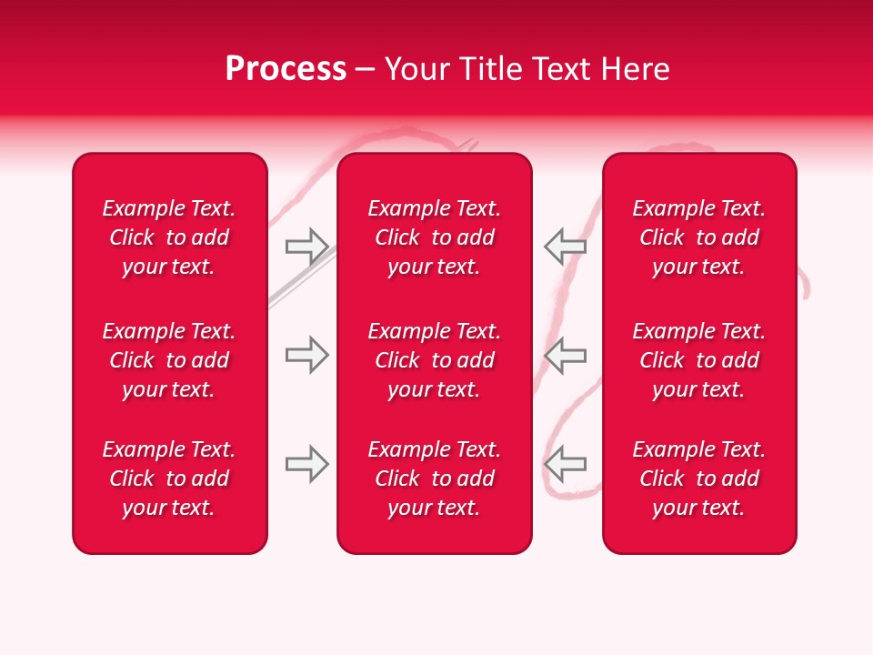 Sew Grunge Purple PowerPoint Template