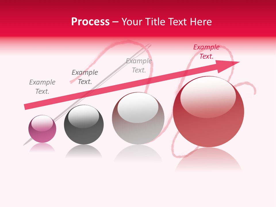 Sew Grunge Purple PowerPoint Template