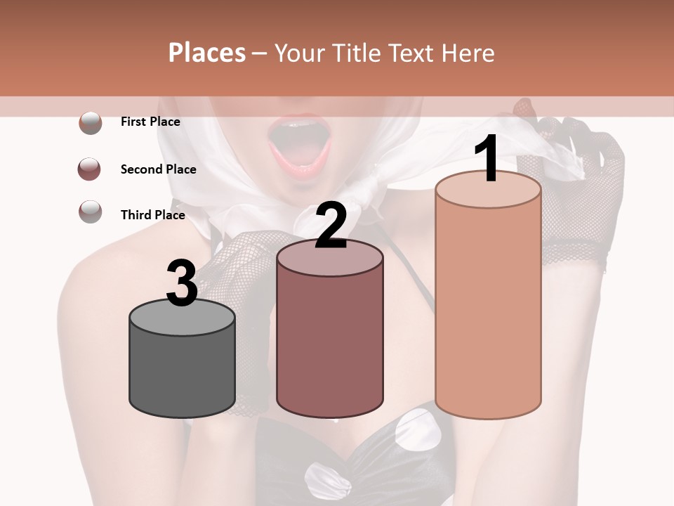 Girl S Happy PowerPoint Template