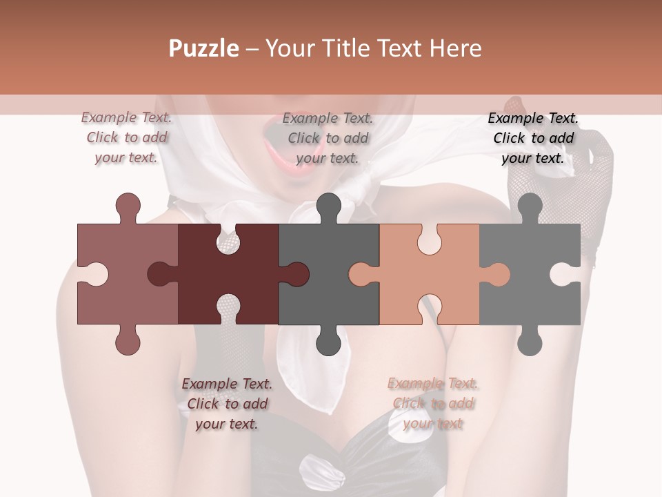 Girl S Happy PowerPoint Template