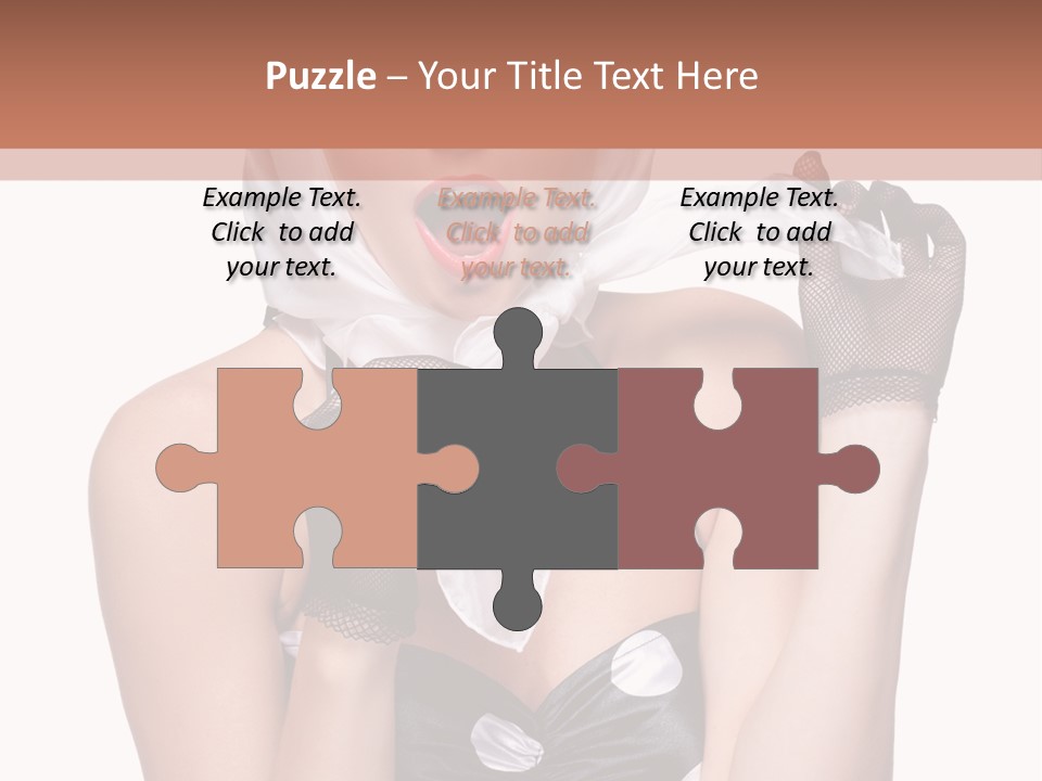 Girl S Happy PowerPoint Template