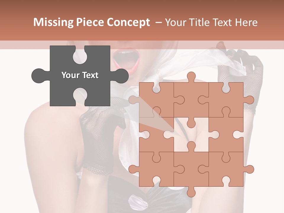 Girl S Happy PowerPoint Template