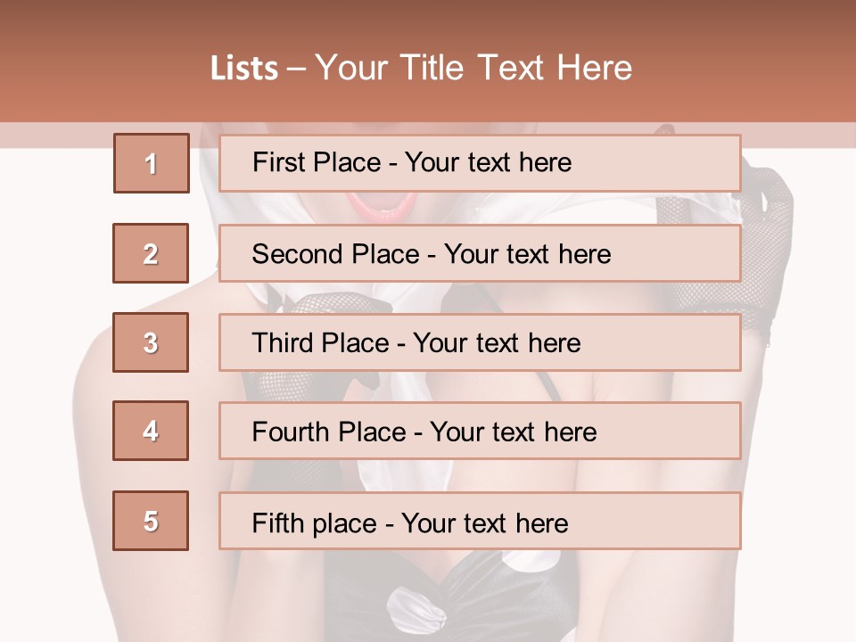 Girl S Happy PowerPoint Template