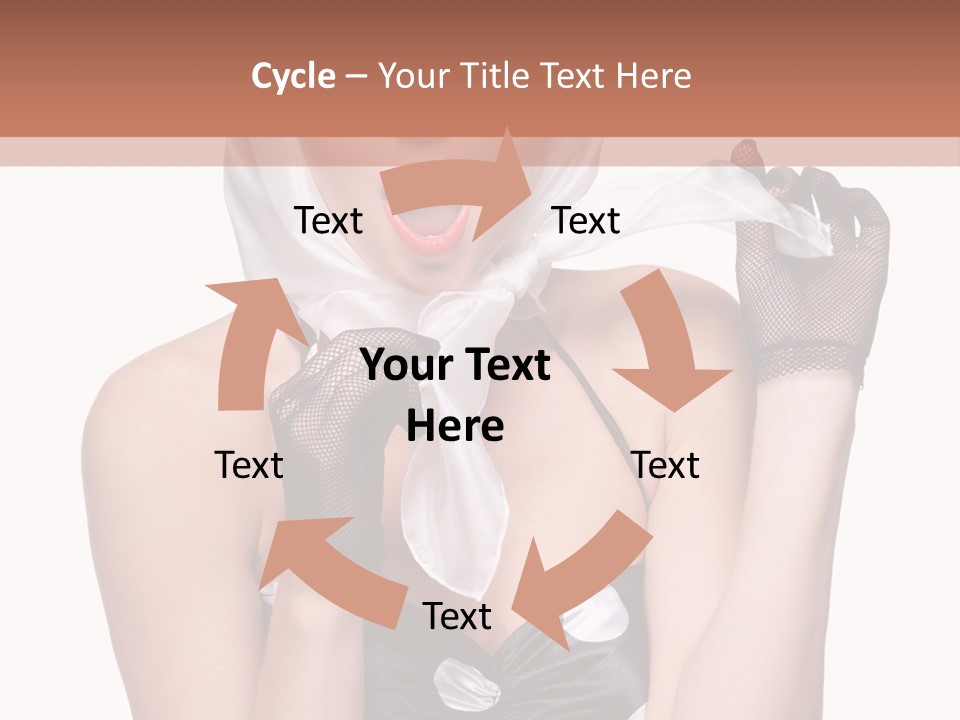 Girl S Happy PowerPoint Template