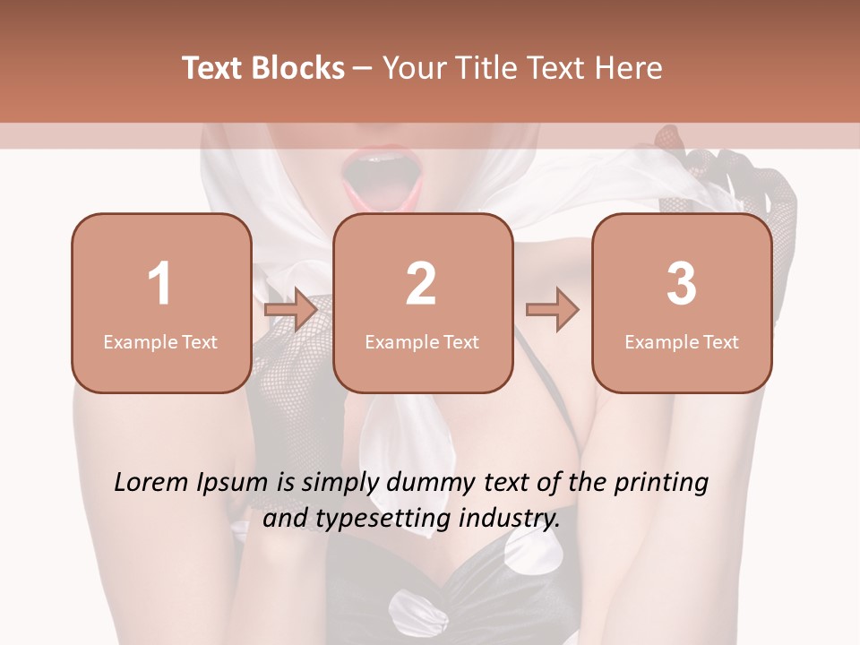 Girl S Happy PowerPoint Template