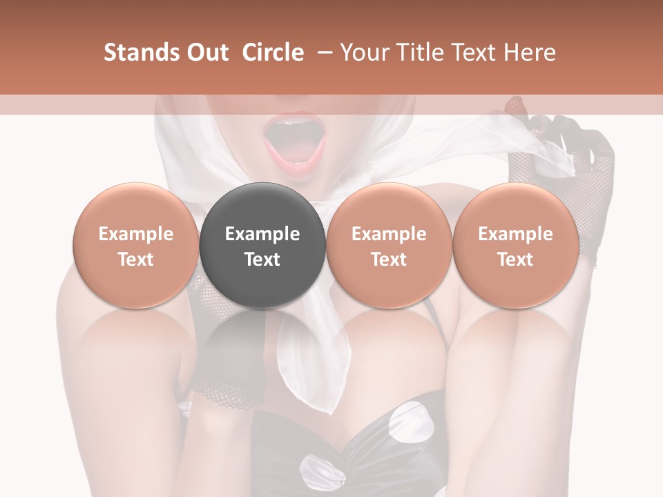 Girl S Happy PowerPoint Template