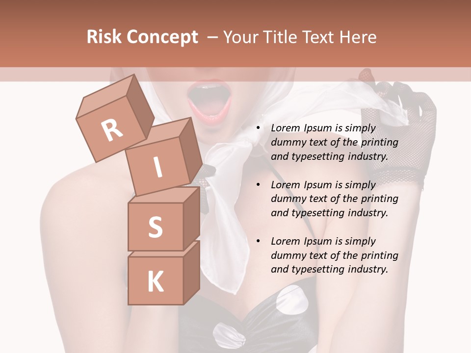 Girl S Happy PowerPoint Template