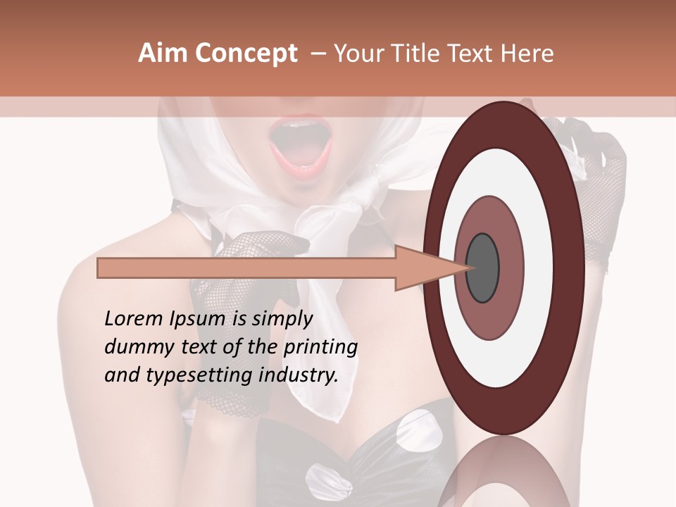 Girl S Happy PowerPoint Template