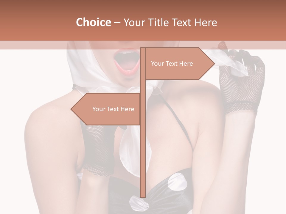 Girl S Happy PowerPoint Template