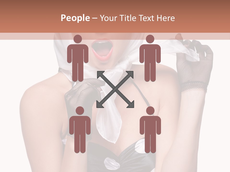 Girl S Happy PowerPoint Template