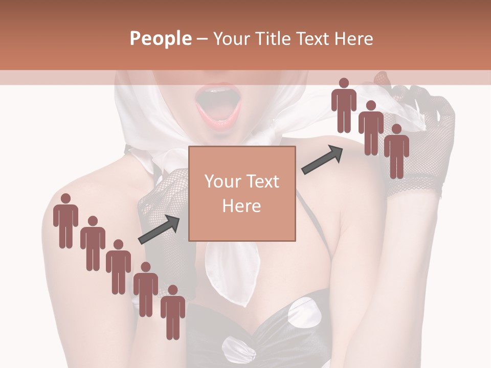 Girl S Happy PowerPoint Template