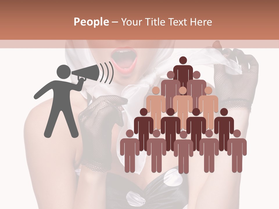 Girl S Happy PowerPoint Template