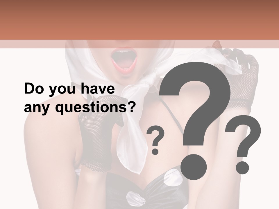 Girl S Happy PowerPoint Template