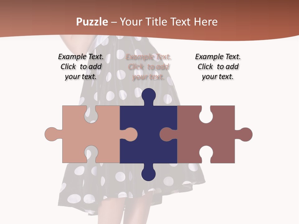 Fashion Polka Elegant PowerPoint Template