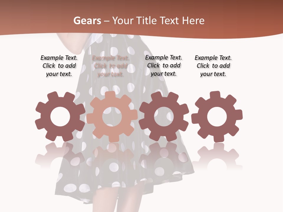 Fashion Polka Elegant PowerPoint Template