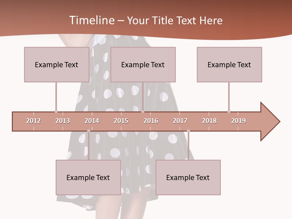 Fashion Polka Elegant PowerPoint Template