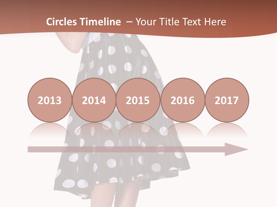 Fashion Polka Elegant PowerPoint Template