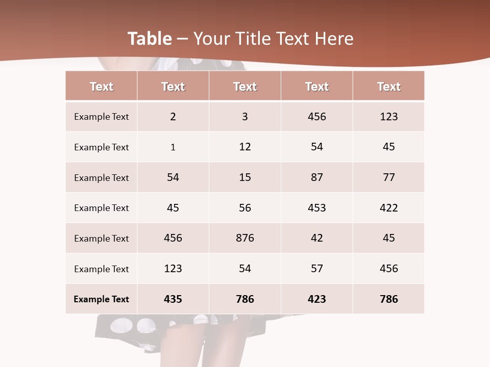 Fashion Polka Elegant PowerPoint Template