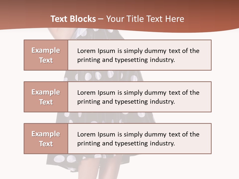 Fashion Polka Elegant PowerPoint Template