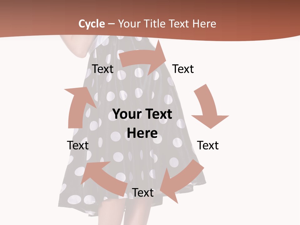 Fashion Polka Elegant PowerPoint Template