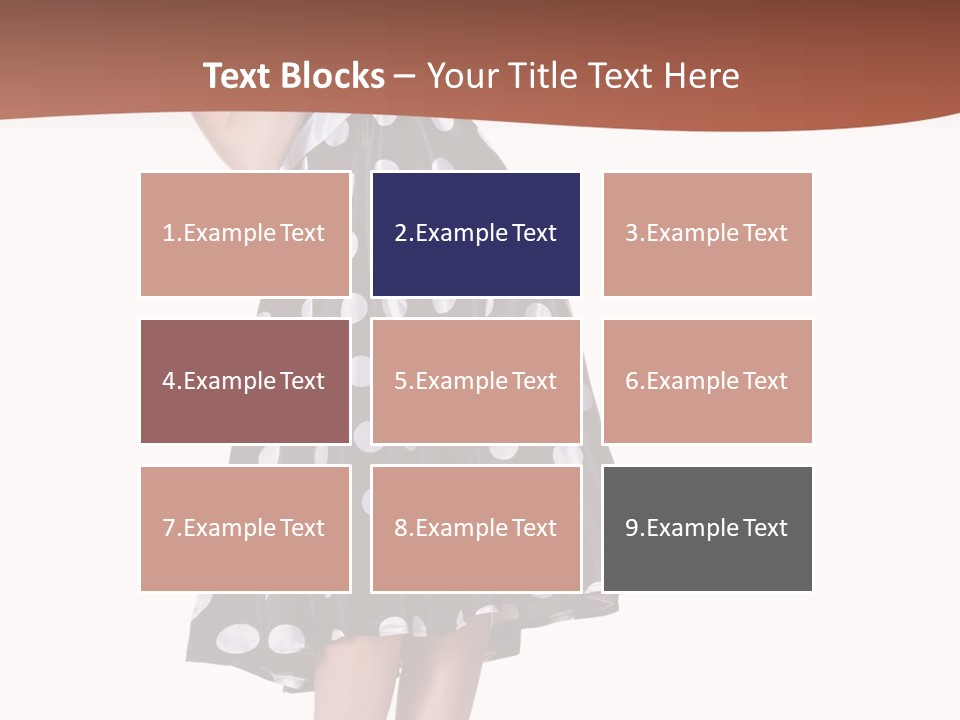 Fashion Polka Elegant PowerPoint Template