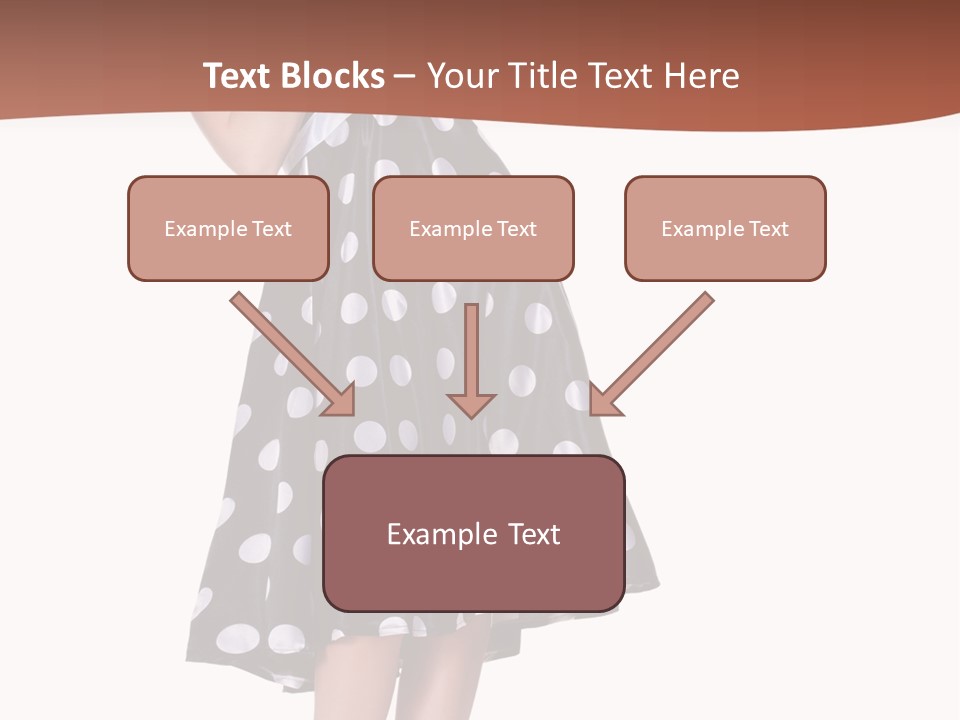 Fashion Polka Elegant PowerPoint Template