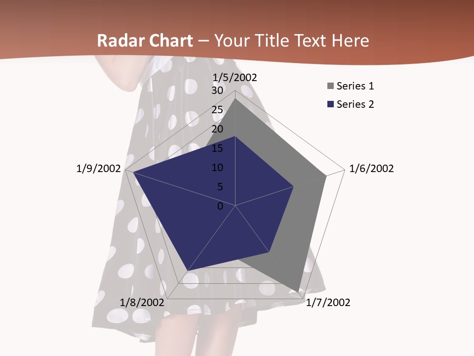 Fashion Polka Elegant PowerPoint Template