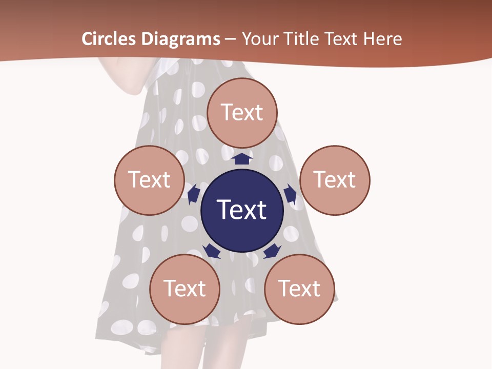 Fashion Polka Elegant PowerPoint Template