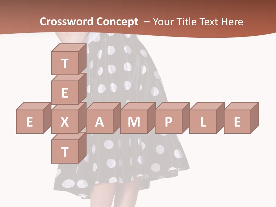 Fashion Polka Elegant PowerPoint Template