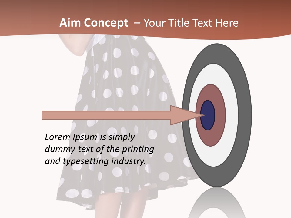 Fashion Polka Elegant PowerPoint Template