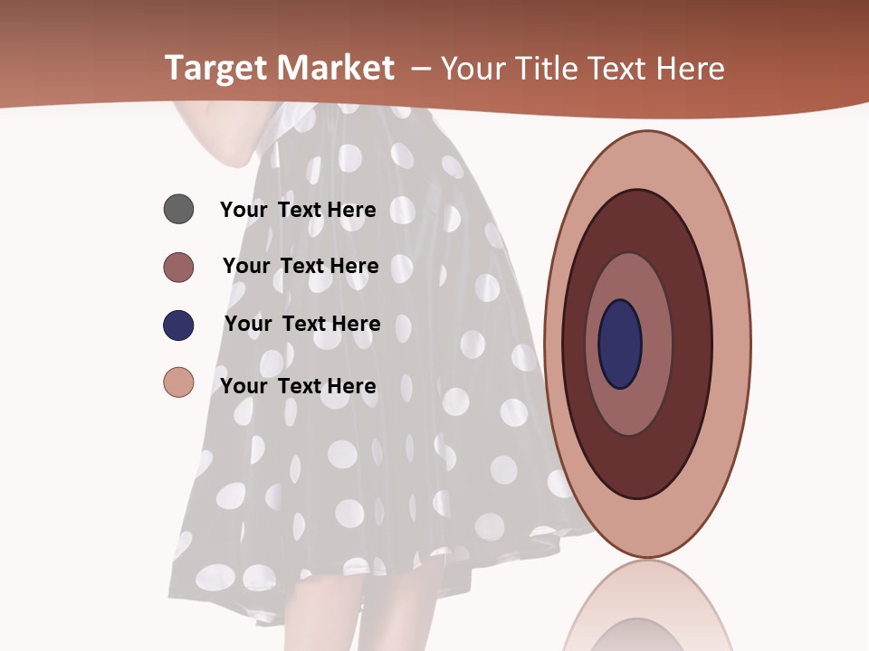 Fashion Polka Elegant PowerPoint Template