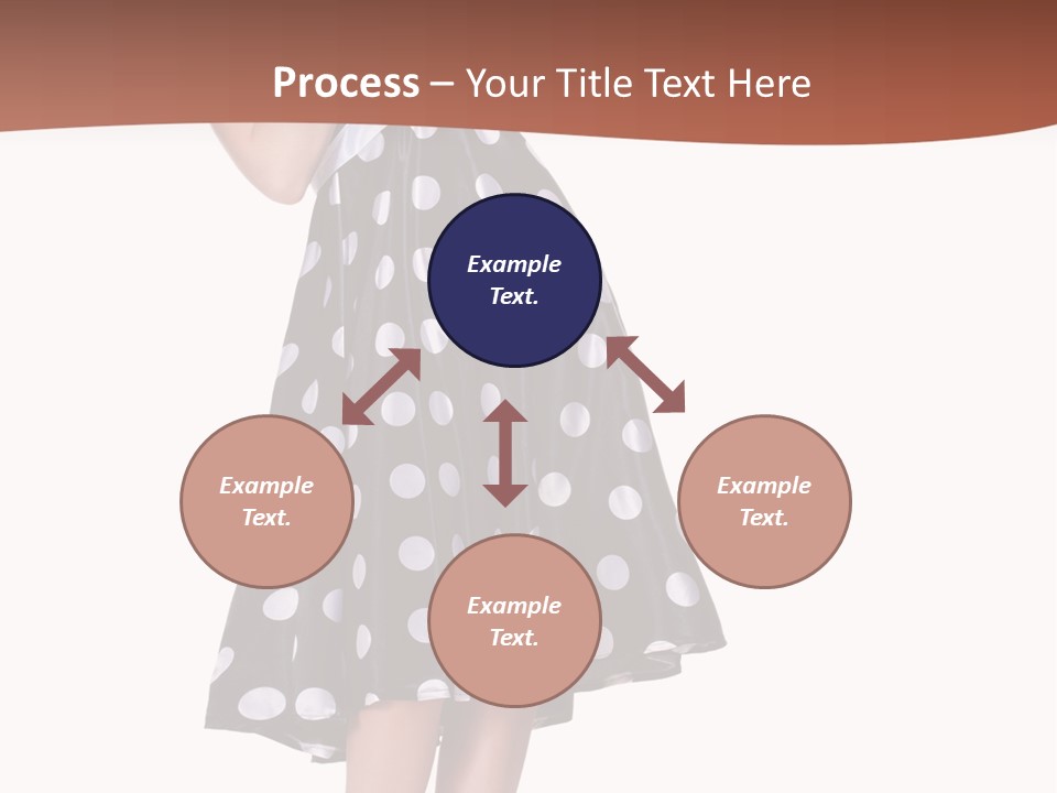 Fashion Polka Elegant PowerPoint Template