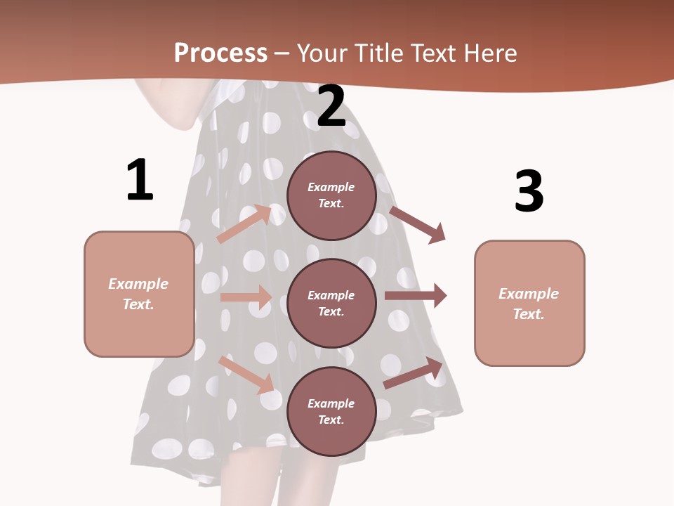 Fashion Polka Elegant PowerPoint Template