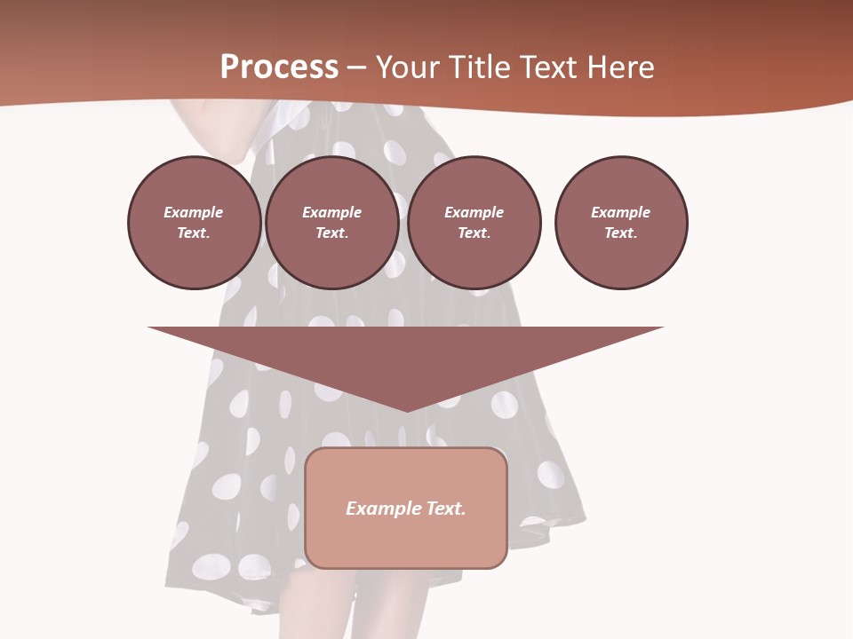 Fashion Polka Elegant PowerPoint Template