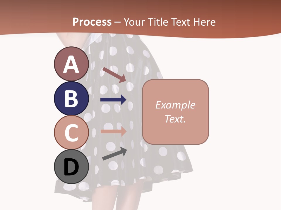 Fashion Polka Elegant PowerPoint Template