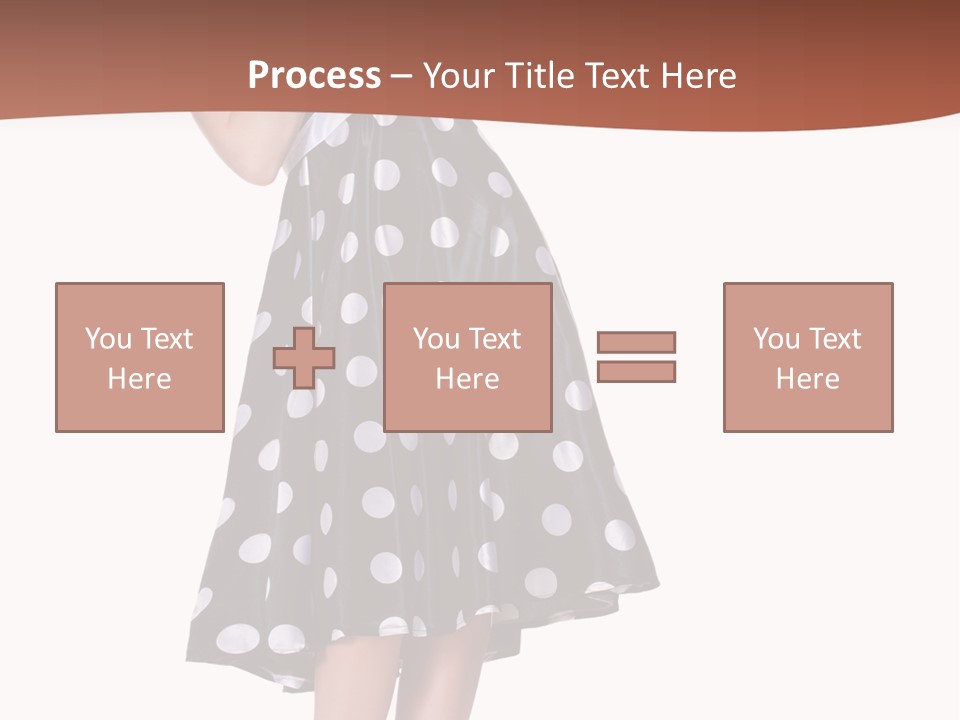 Fashion Polka Elegant PowerPoint Template