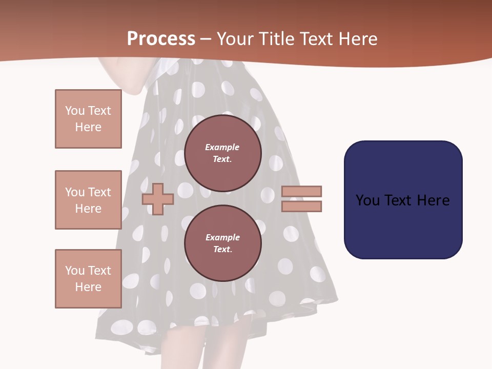 Fashion Polka Elegant PowerPoint Template