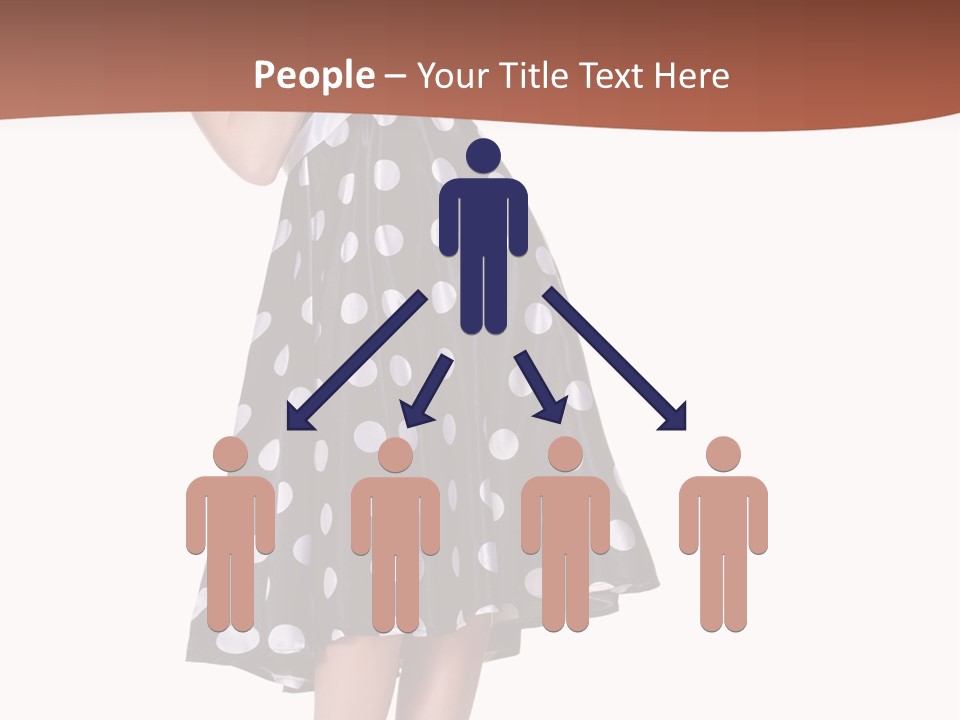 Fashion Polka Elegant PowerPoint Template